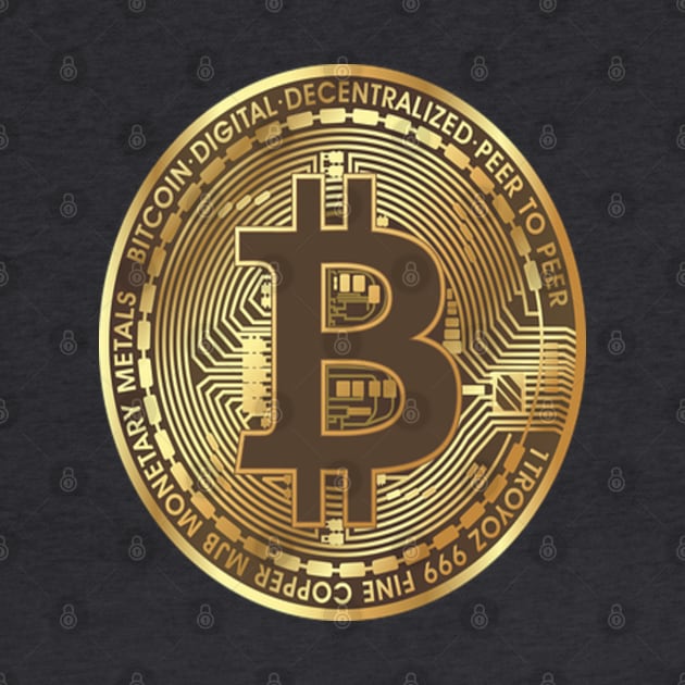 Gold Bitcoin by ompongeth